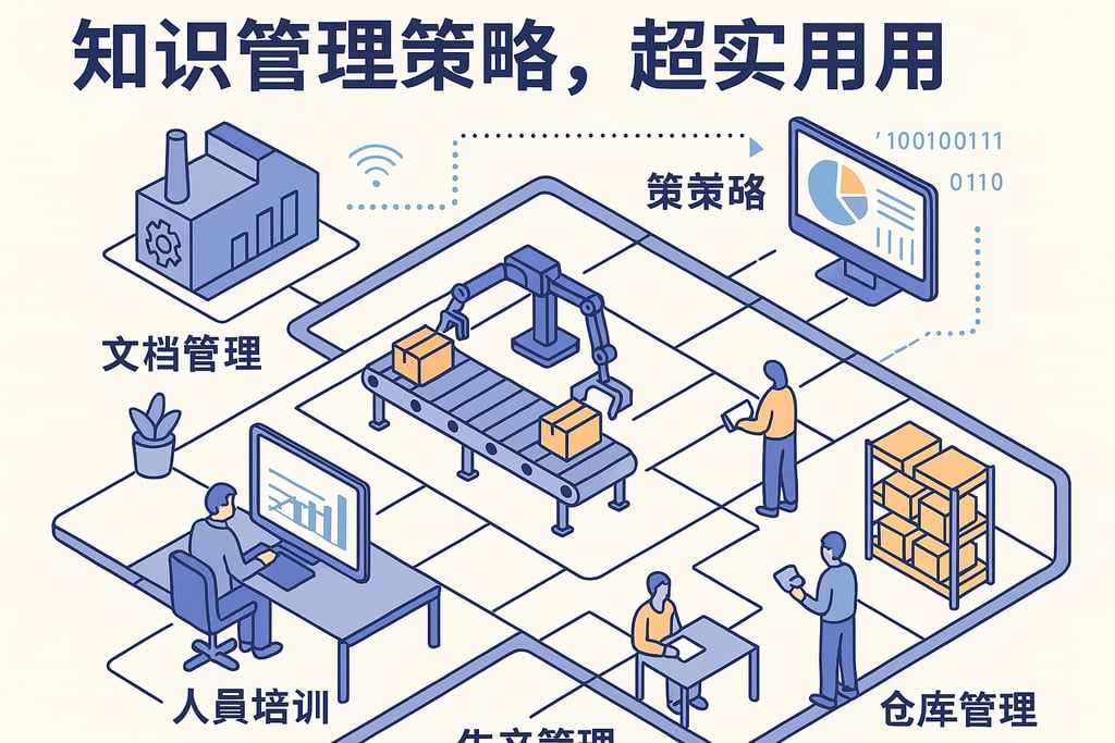 2025 年生产管理软件实施的知识管理策略，超实用！